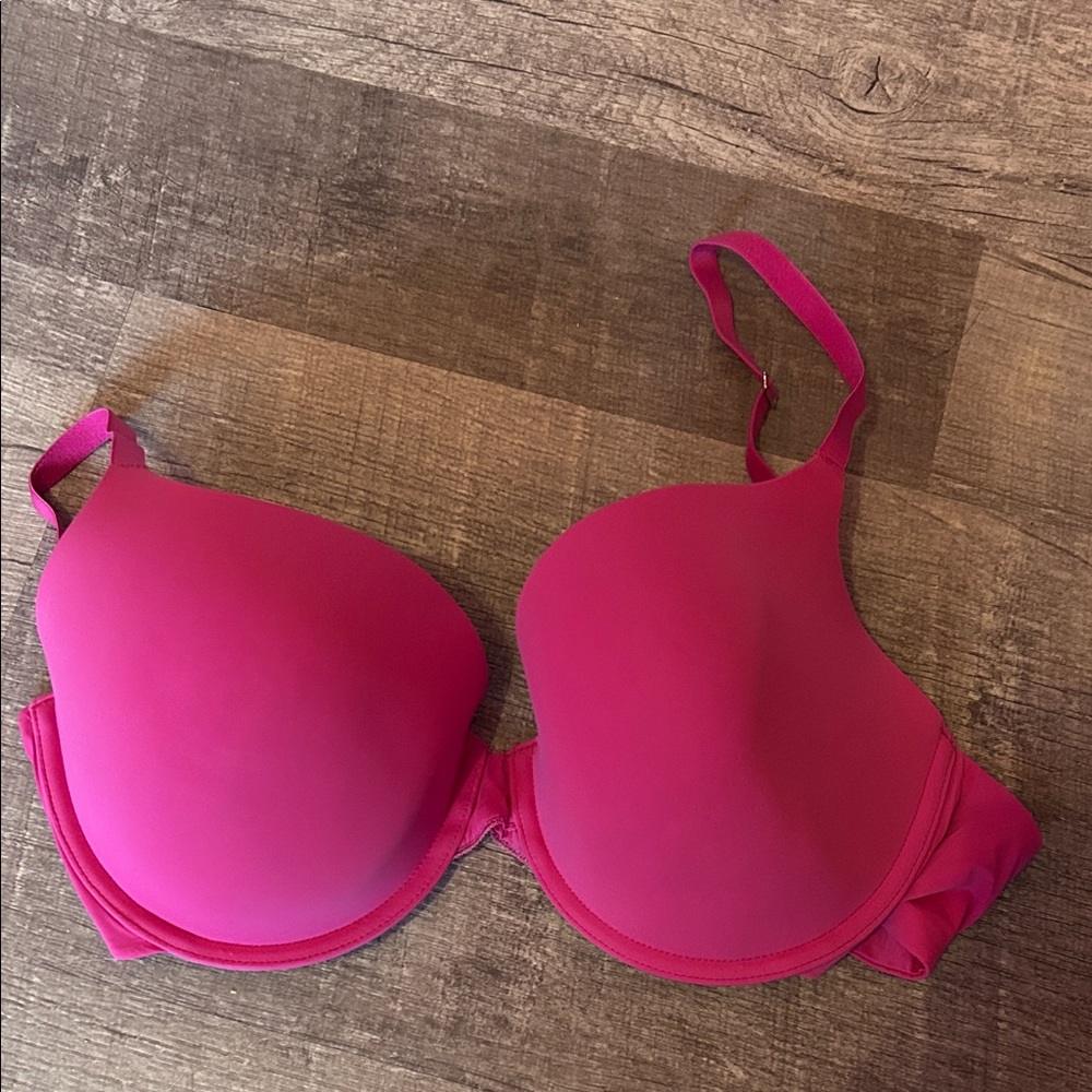 On Gossamer Fuchsia Bra 34DD